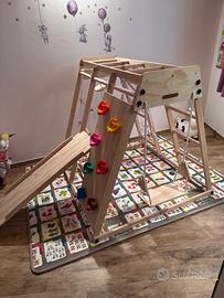 Gioco arrampicata per bambini