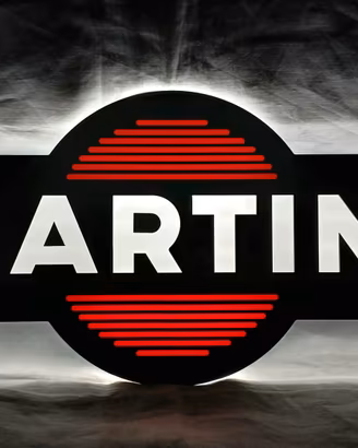Insegna Luminosa MARTINI&ROSSI  Nuova 