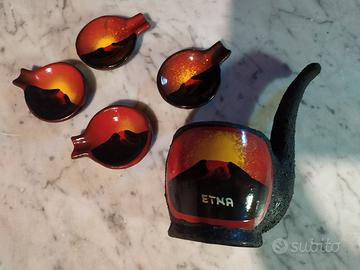Posacenere a forma di pipa Etna 