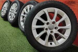 Cerchi Audi A3 Gomme Invernali Dunlop 205 55 16