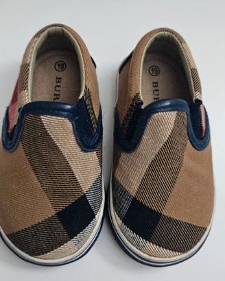 Scarpe neonato burberry