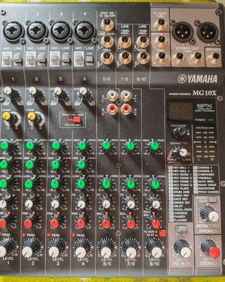 Mixer audio Yamaha MG10X