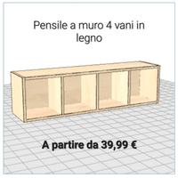 Pensile a muro/terra per soggiorno