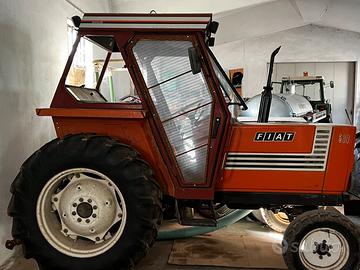 Trattore Fiat 580 - Cabina Eurocab