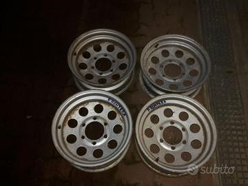 4 cerchi Opel Frontera 6Jx15 6 fori, cod. 91140441