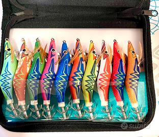 Set di 10 totanare multicolore misura 2,5/0