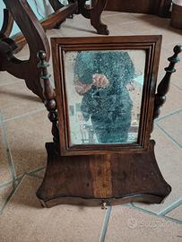 specchiera da tavolo stile antico