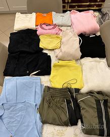 35pz abbigliamento donna tg 12 anni XS/S/L/TU/42