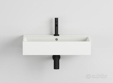 Lavabo Ceramica Cielo Smile 60x46 bianco lucido