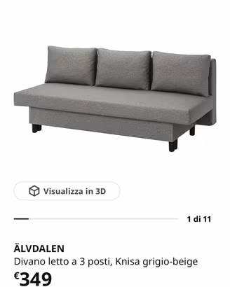 divano Letto Ikea Alvadalen