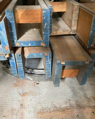 Travi in legno da finitura