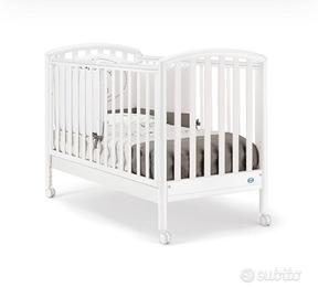 Lettino Pali, materasso, piumone e paracolpi