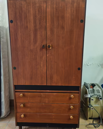 Mobile / Armadio Vintage in Legno Teak Massello