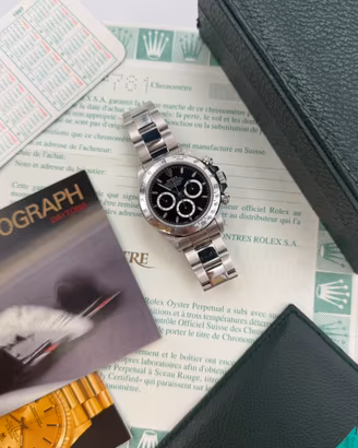 Rolex Daytona Zenith 16520, Full set, Si Permute