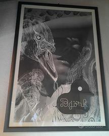 Poster incorniciato Bjork Vespertine
