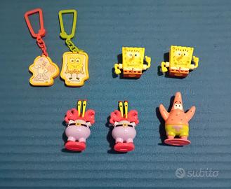 SpongeBob lotto misto  mini figure e portachiavi