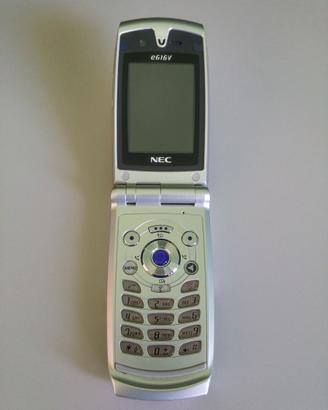 NEC e616v telefono cellulare videofonino vintage
