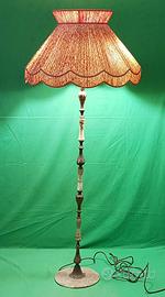 Lampada da terra-piantana tre luci - anni 50