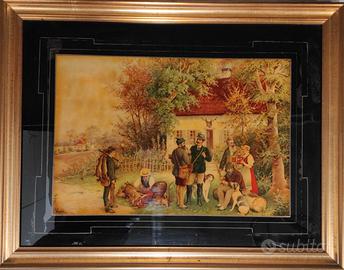 QUADRO D’EPOCA (Trofei di caccia)