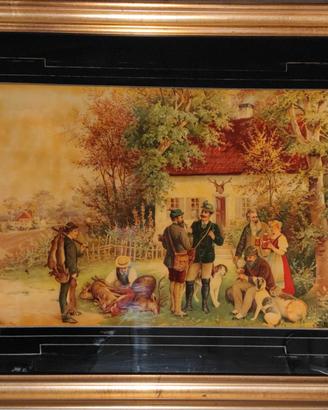 QUADRO D’EPOCA (Trofei di caccia)
