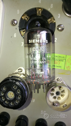 ECC83 12AX7 SIEMENS 1valvola audio  			
