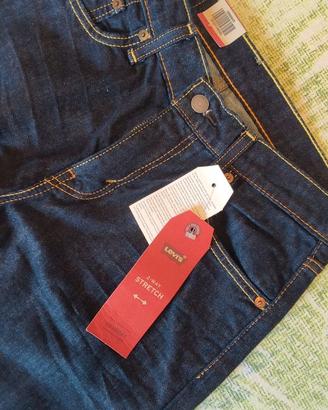 Jeans uomo Levi's 504 blu scuro