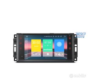 RADIO GPS ANDROID 13 PER JEEP WRANGLER 07-12, GRAN