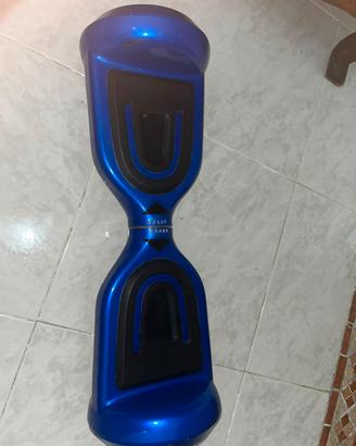 Hoverboard blu elettrico