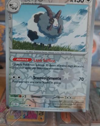 Pokemon Dubwool 125/142 reverse