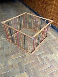 Veccho box pieghevole in legno