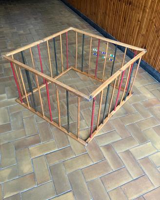 Veccho box pieghevole in legno