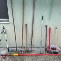 Attrezzi orto giardino