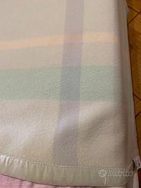 Coperta pura lana vergine Lanerossi