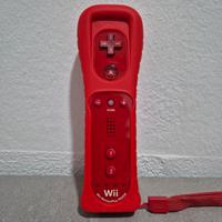 Telecomando Nintendo Wii Rosso con Motion Plus