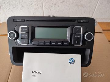 Autoradio VW RCD 210 nuova 