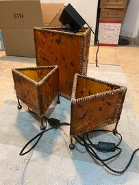 Lampadario e lampade da comodino