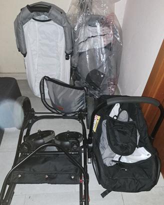 Passeggino trio completo