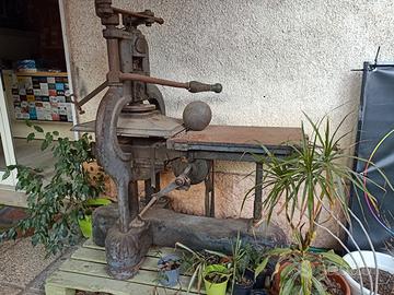 Torchio da stampa Amos dell'Orto - Monza  1849