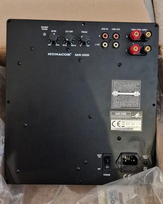 Modulo amplificatore per sub Monacor SAM-500D
