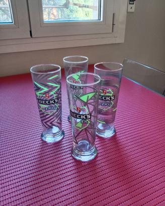 BICCHIERI BIRRA (4) DA COLLEZIONE "BYPAO" DEL 2016