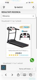 TAPIS ROULANT ELETTRICO TP-Tech 515 usato