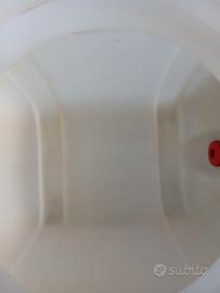 tanica lt 38 con rubinetto in acciaio