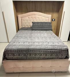Letto contenitore con materasso