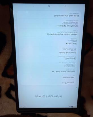 Samsung Galaxy tab A grande schermo
