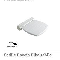 sedile ortopedico per doccia nuovo