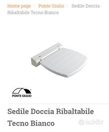 sedile ortopedico per doccia nuovo