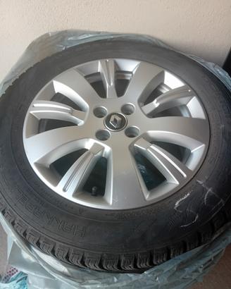 gomme invernali più cerchi in lega