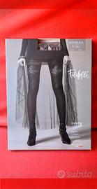 Collant microfibra, con strass Rock 