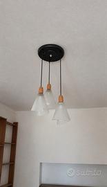 Lampadario a sospensione 3 luci