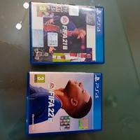 Fifa 21 e Fifa 22 per PS4